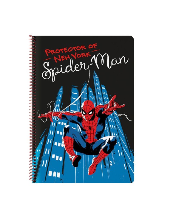 LIBRETA FOLIO 80 H. TAPAS DURAS SPIDER-MAN "HERO"