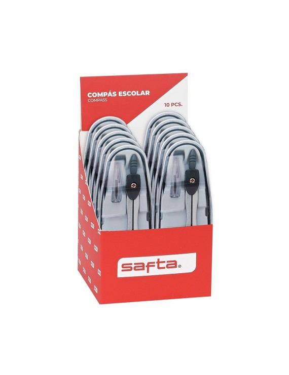 EXPOSITOR 10 PCS. COMPAS SAFTA