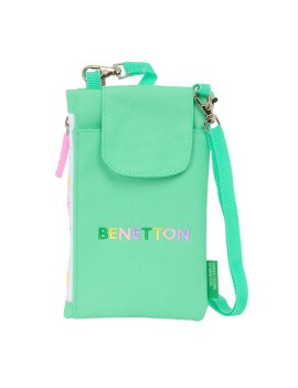 MONEDERO PORTAMOVIL BENETTON "MINT"