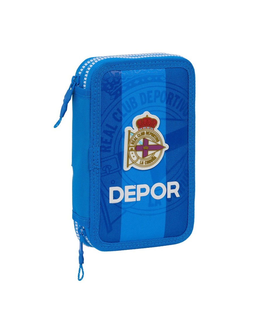 PLUMIER DOBLE PEQUEÑO 28 pcs REAL DEPORTIVO DE LA CORUÑA