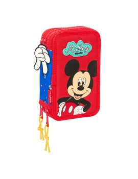 PLUMIER TRIPLE 37 pcs MICKEY MOUSE "GOOD DAY"