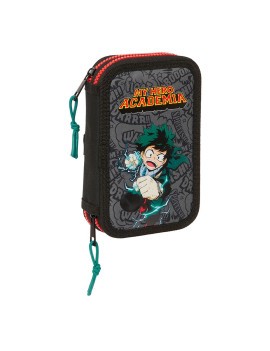 PLUMIER DOBLE PEQUEÑO 28 pcs MY HERO ACADEMIA