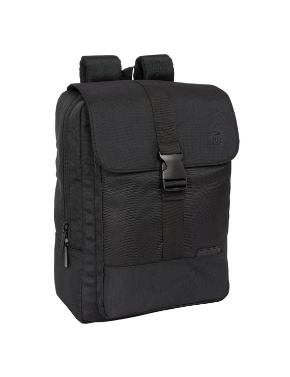 MOCHILA CON SOLAPA PORTATIL 13,3''+USB F.C.BARCELONA PREMIUM