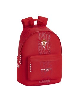 MOCHILA PARA PORTATIL 14,1" REAL SPORTING DE GIJON CORPORATIVA