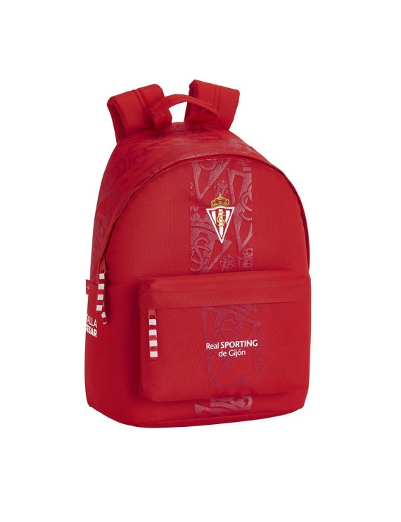 MOCHILA PARA PORTATIL 14,1" REAL SPORTING DE GIJON CORPORATIVA