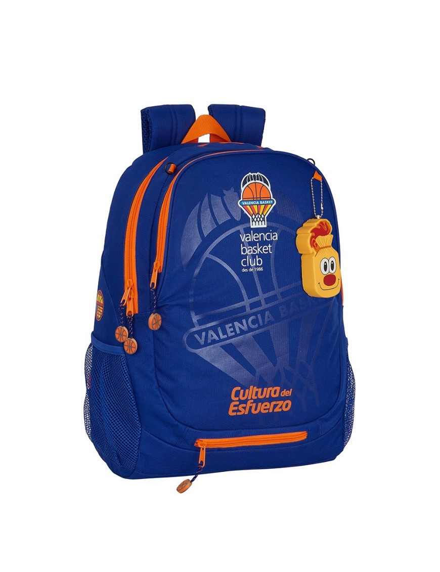 MOCHILA ADAPTABLE CARRO PORTA BALON VALENCIA BASKET