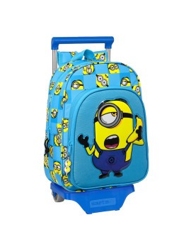 MOCHILA 185+CARRO 705 MINIONS "MINIONSTATIC"