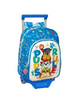 MOCHILA 185+CARRO 705 PAW PATROL "PUPS RULE"