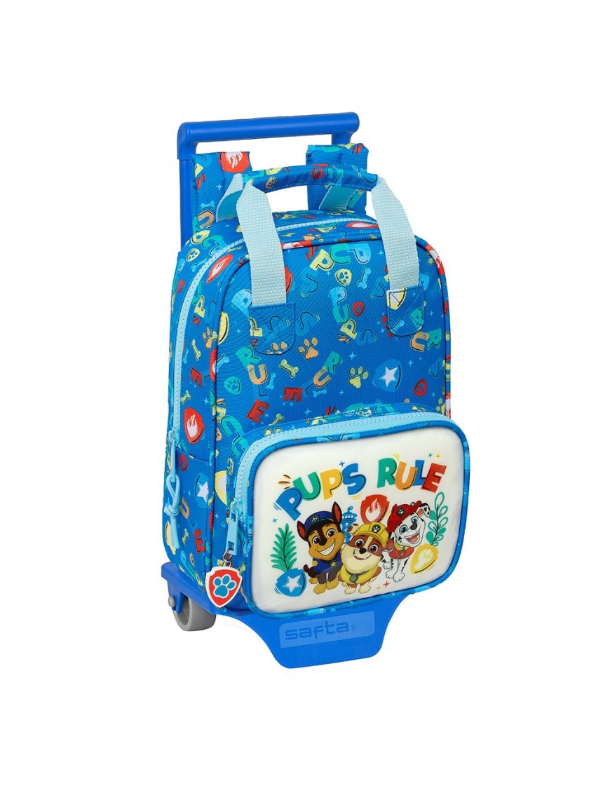 MOCHILA 765+CARRO 805 PAW PATROL "PUPS RULE"