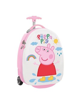 TROLLEY INFANTIL 16" PEPPA PIG "ICE CREAM"