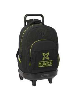 MOCHILA GRANDE C/RUEDAS COMPACT EXTRAIBLE MUNICH "BEAT"