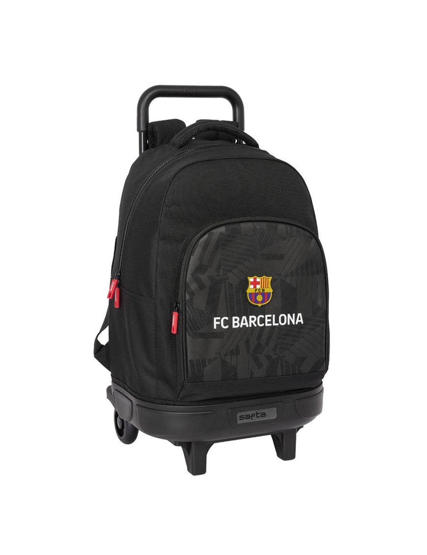 MOCHILA GRANDE C/RUEDAS COMPACT EXTRAIBLE F.C.BARCELONA "BLACK"