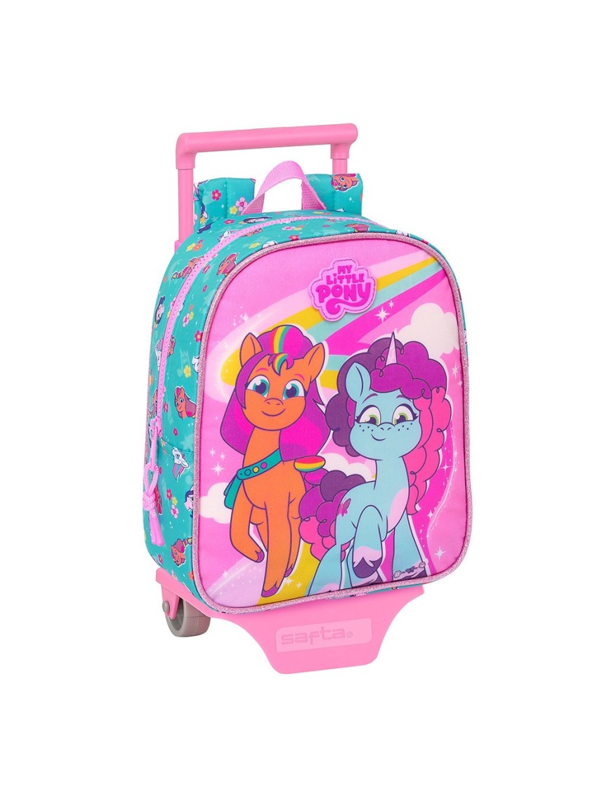 MOCHILA 232+CARRO 805 MY LITTLE PONY "MAGIC"