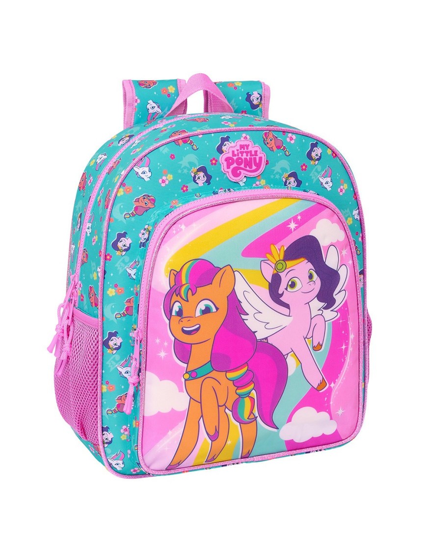 MOCHILA JUNIOR ADAPTABLE CARRO MY LITTLE PONY "MAGIC"