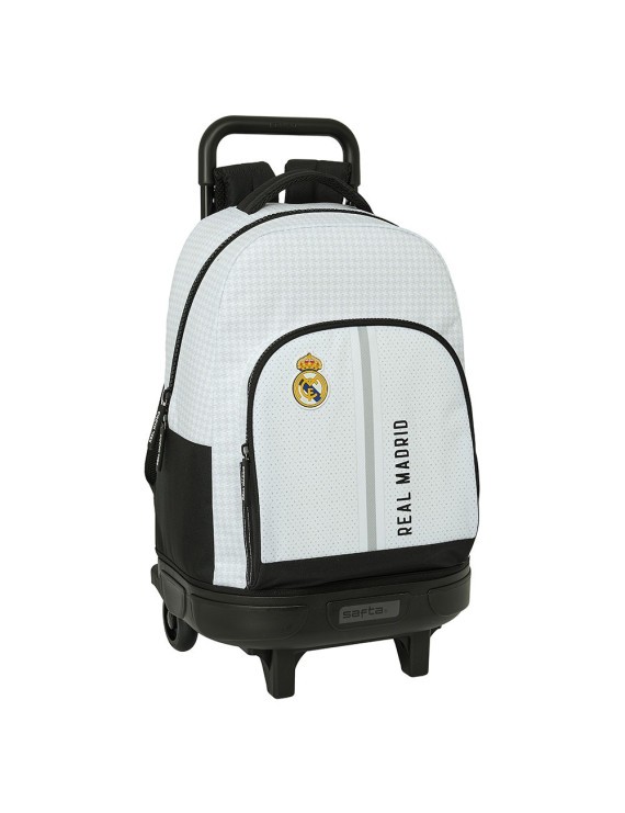 MOCHILA GRANDE C/RUEDAS COMPACT EXTRAIBLE REAL MADRID 1ª EQUIP. 24/25