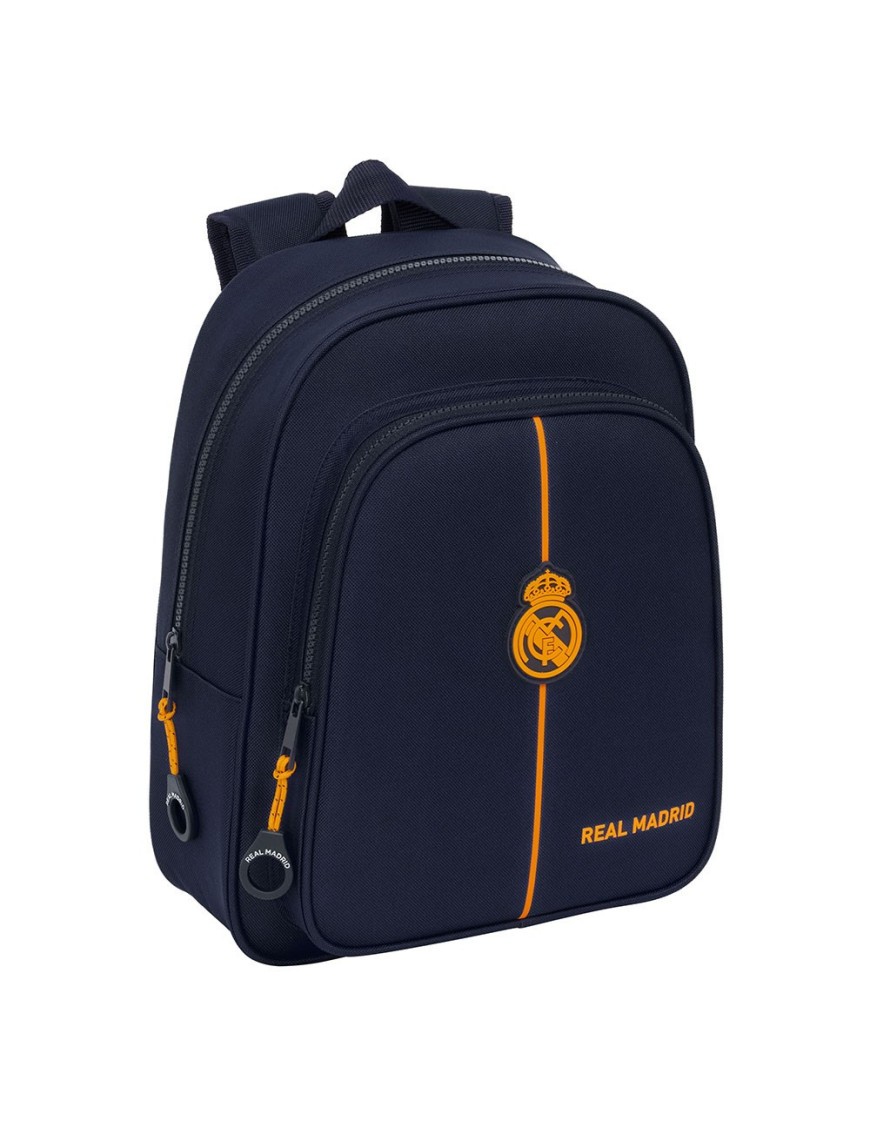 MOCHILA INFANTIL ADAPTABLE CARRO REAL MADRID 2ª EQUIPACION 24/25