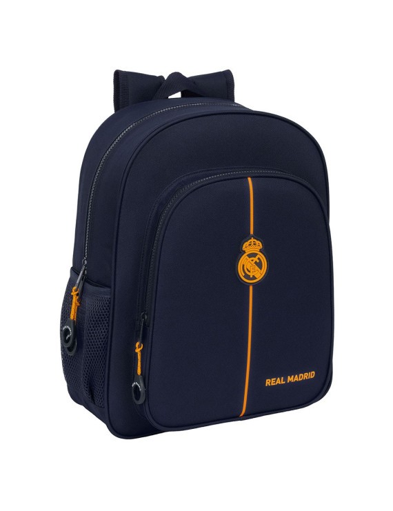 MOCHILA JUNIOR ADAPTABLE CARRO REAL MADRID 2ª EQUIPACION 24/25