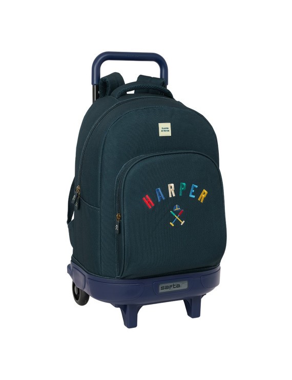 MOCHILA GRANDE C/RUEDAS COMPACT EXTRAIBLE HARPER & NEYER