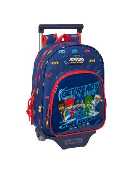 MOCHILA 185+CARRO 705 PJMASKS "READY"