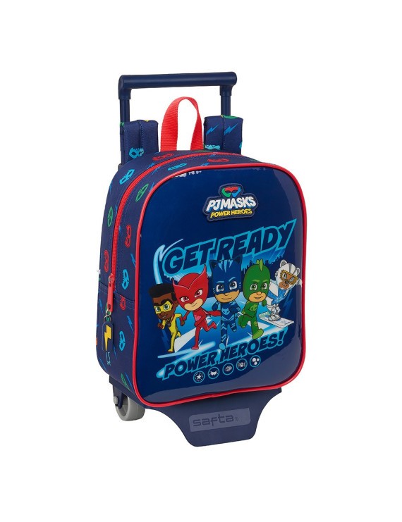 MOCHILA 232+CARRO 805 PJMASKS "READY"