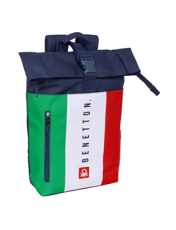 MOCHILA SOLAPA PARA PORTATIL 15,6'' BENETTON "FLAG"