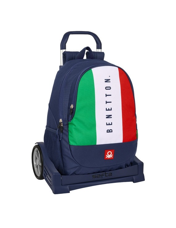 MOCHILA 665+CARRO EVOLUTION BENETTON "FLAG"