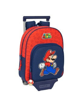 MOCHILA 609+CARRO 705 SUPER MARIO "TRICK"