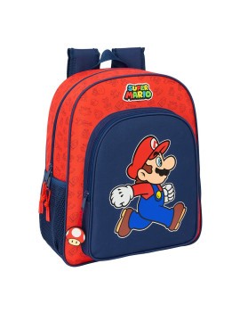 MOCHILA JUNIOR ADAPTABLE CARRO SUPER MARIO "TRICK"