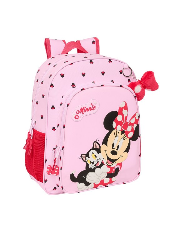 MOCHILA JUNIOR ADAPTABLE CARRO MINNIE MOUSE "NAIVE"