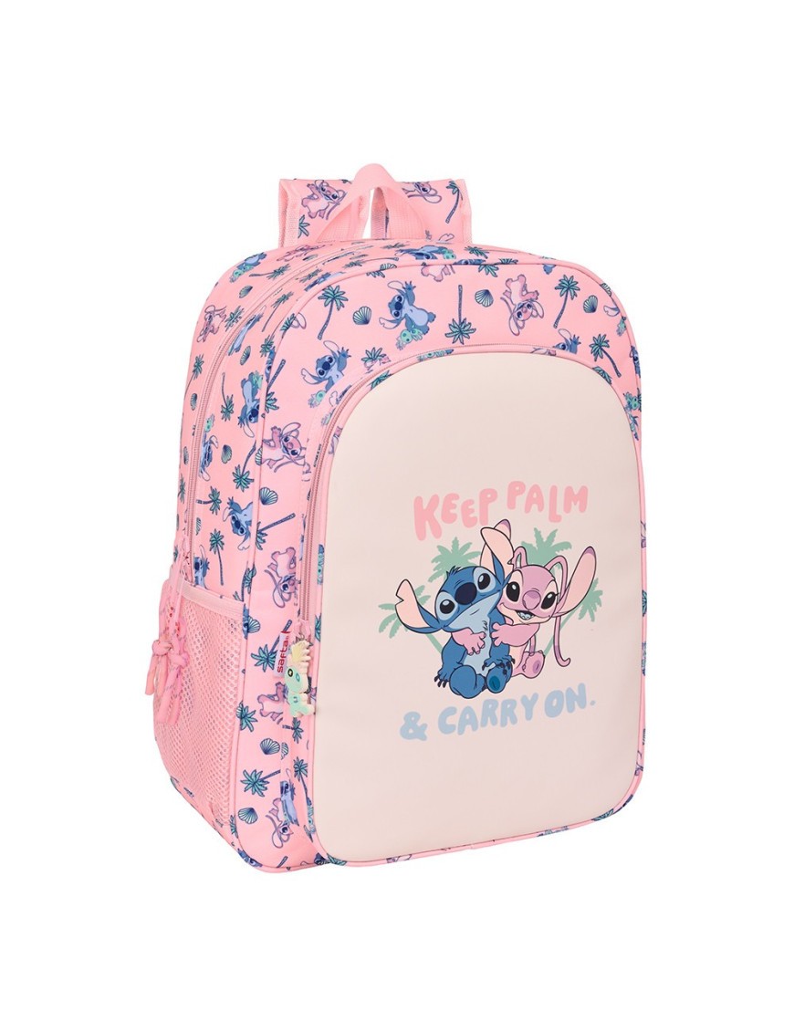 MOCHILA ADAPTABLE CARRO STITCH "BEACH"