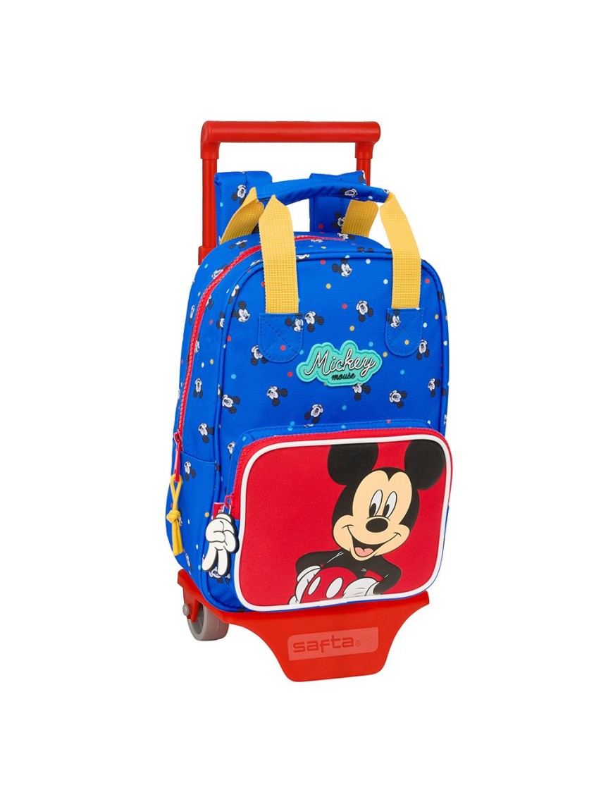 MOCHILA 765+CARRO 805 MICKEY MOUSE "GOOD DAY"