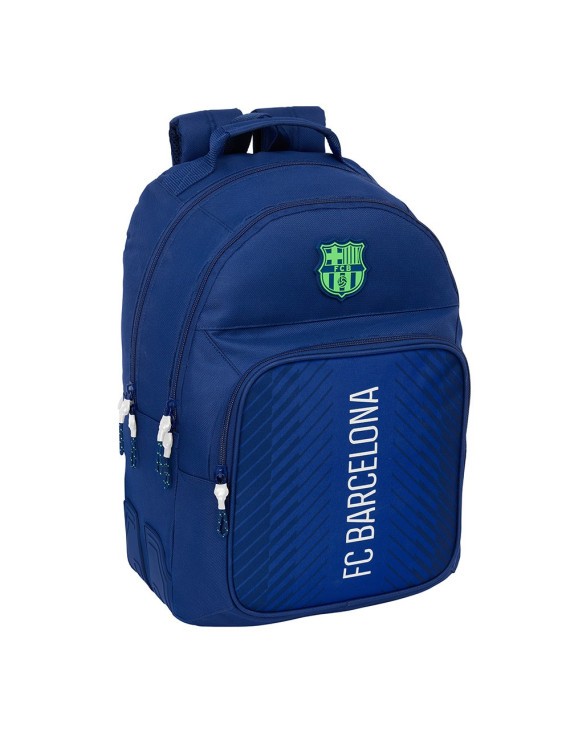 MOCHILA DOBLE ADAPTABLE CARRO F.C. BARCELONA NAVY BLUE