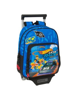 MOCHILA 524+CARRO 705 HOT WHEELS "LET'S RACE"