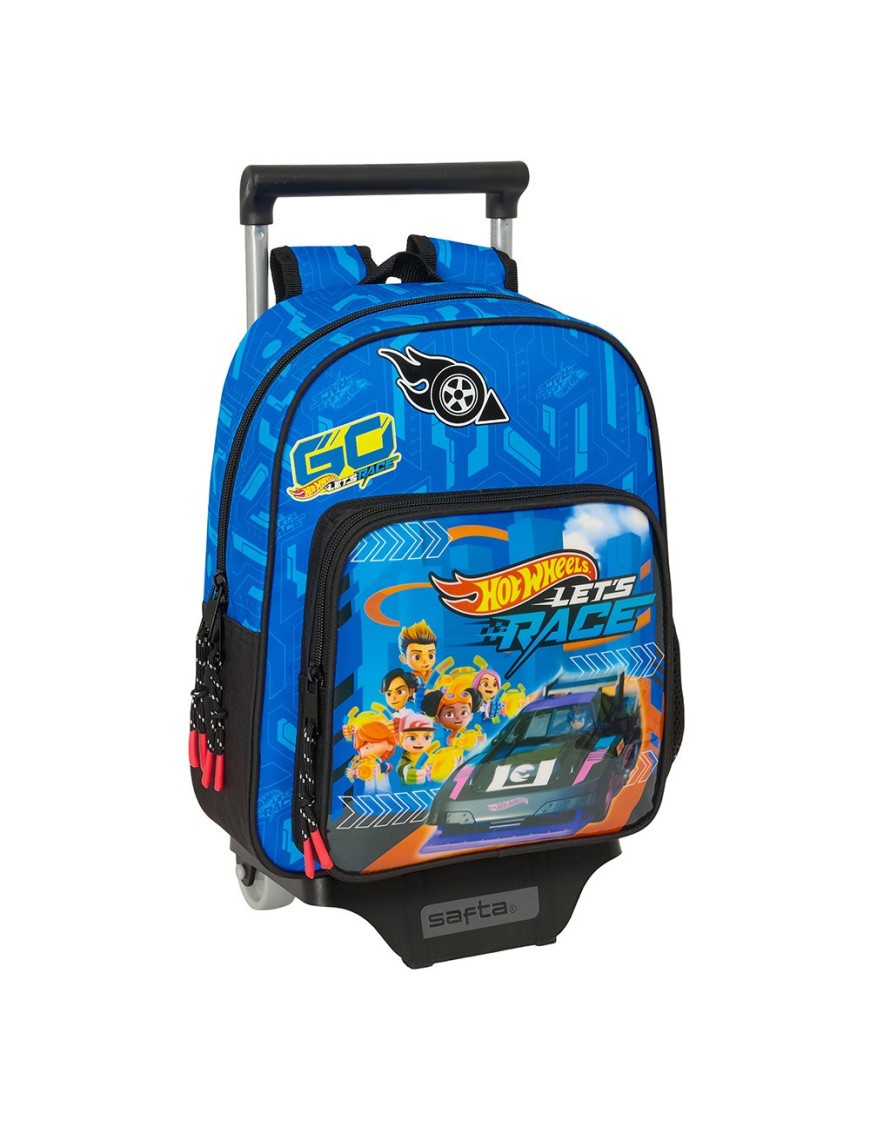 MOCHILA 524+CARRO 705 HOT WHEELS "LET'S RACE"