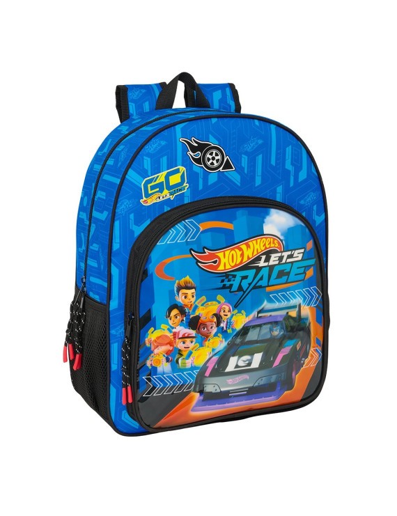 MOCHILA ADAPTABLE CARRO HOT WHEELS "LET'S RACE"