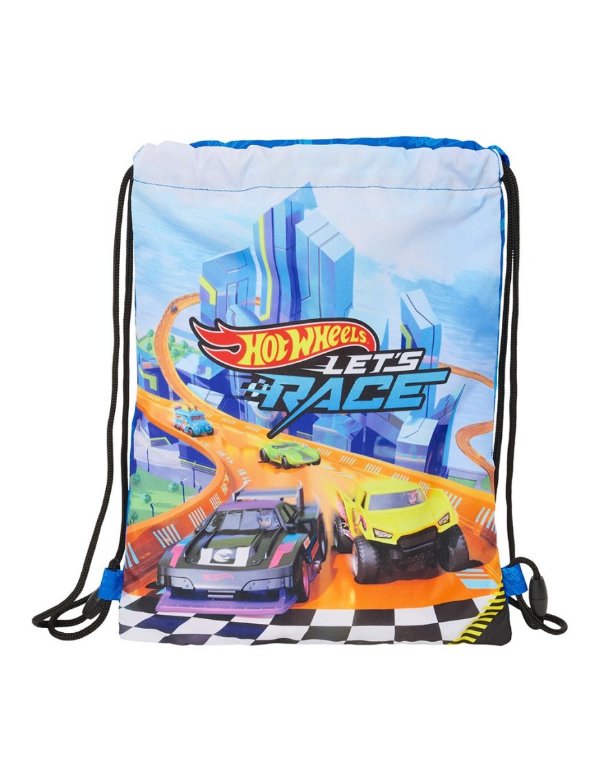 SACO PLANO JUNIOR HOT WHEELS "LET'S RACE"