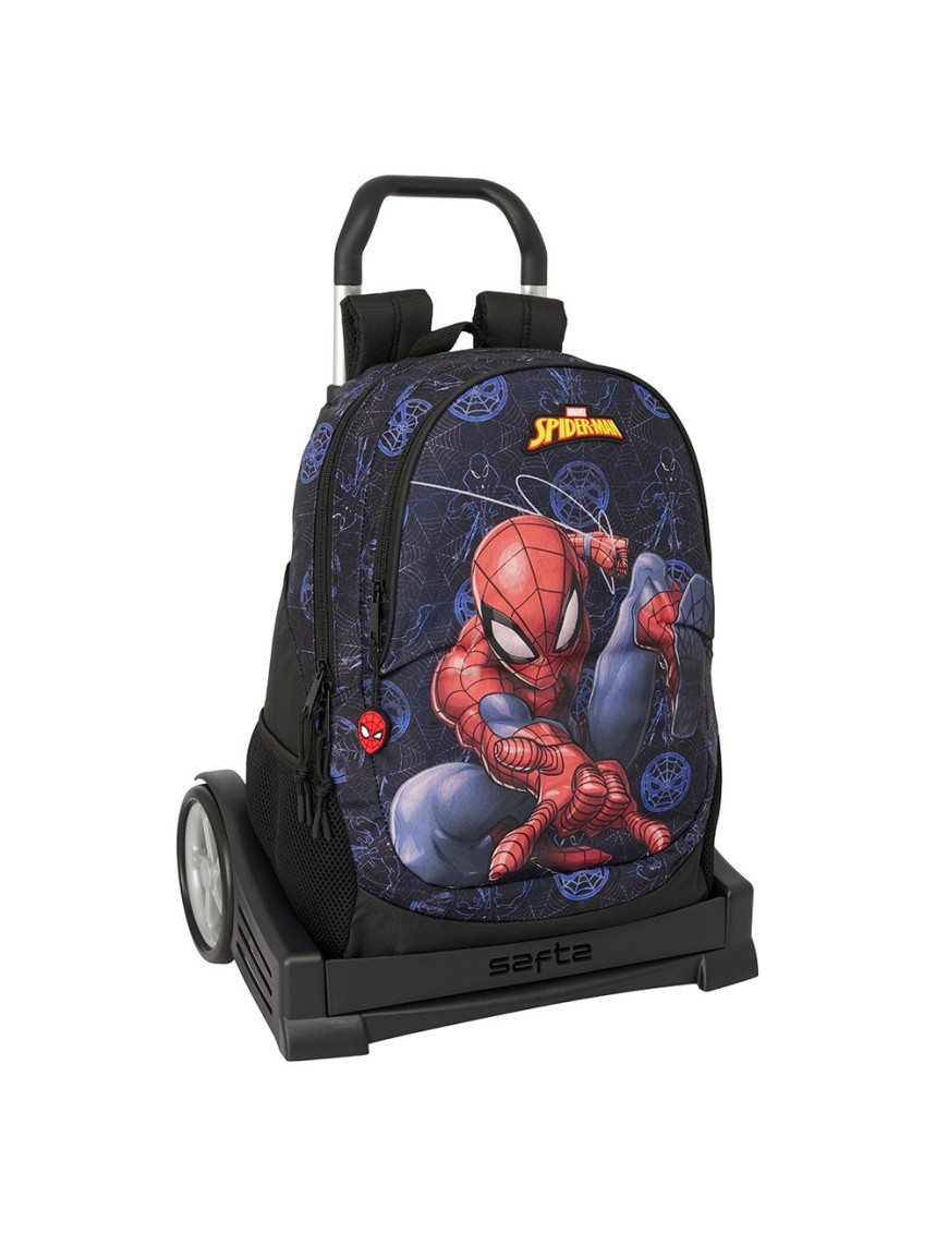 MOCHILA 665+CARRO EVOLUTION SPIDER-MAN "ATTACK"