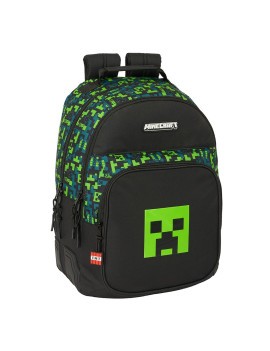 MOCHILA DOBLE ADAPTABLE CARRO MINECRAFT "TNT"