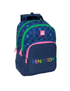 MOCHILA DOBLE ADAPTABLE CARRO BENETTON "DAMERO"