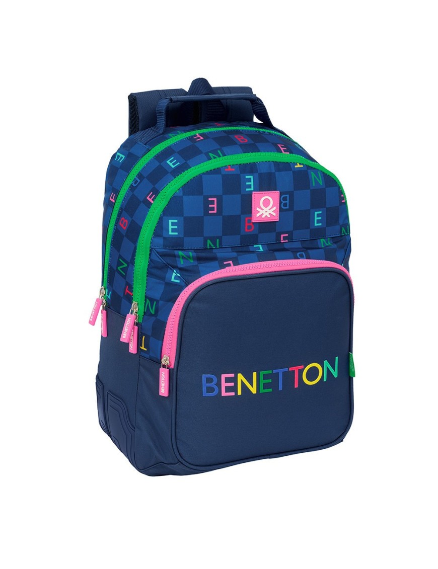 MOCHILA DOBLE ADAPTABLE CARRO BENETTON "DAMERO"