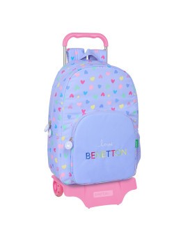 MOCHILA 876+CARRO 905 BENETTON "LILA"