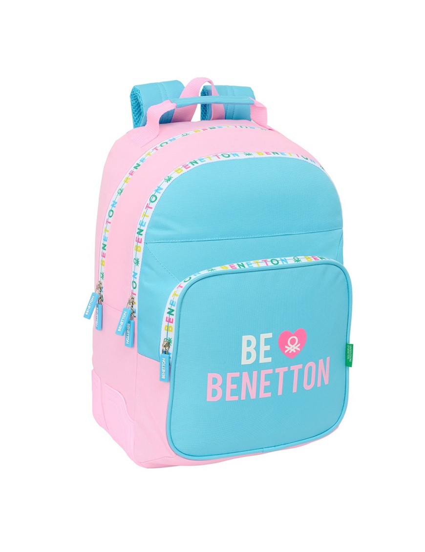 MOCHILA DOBLE ADAPTABLE CARRO BENETTON "UNIQUE"