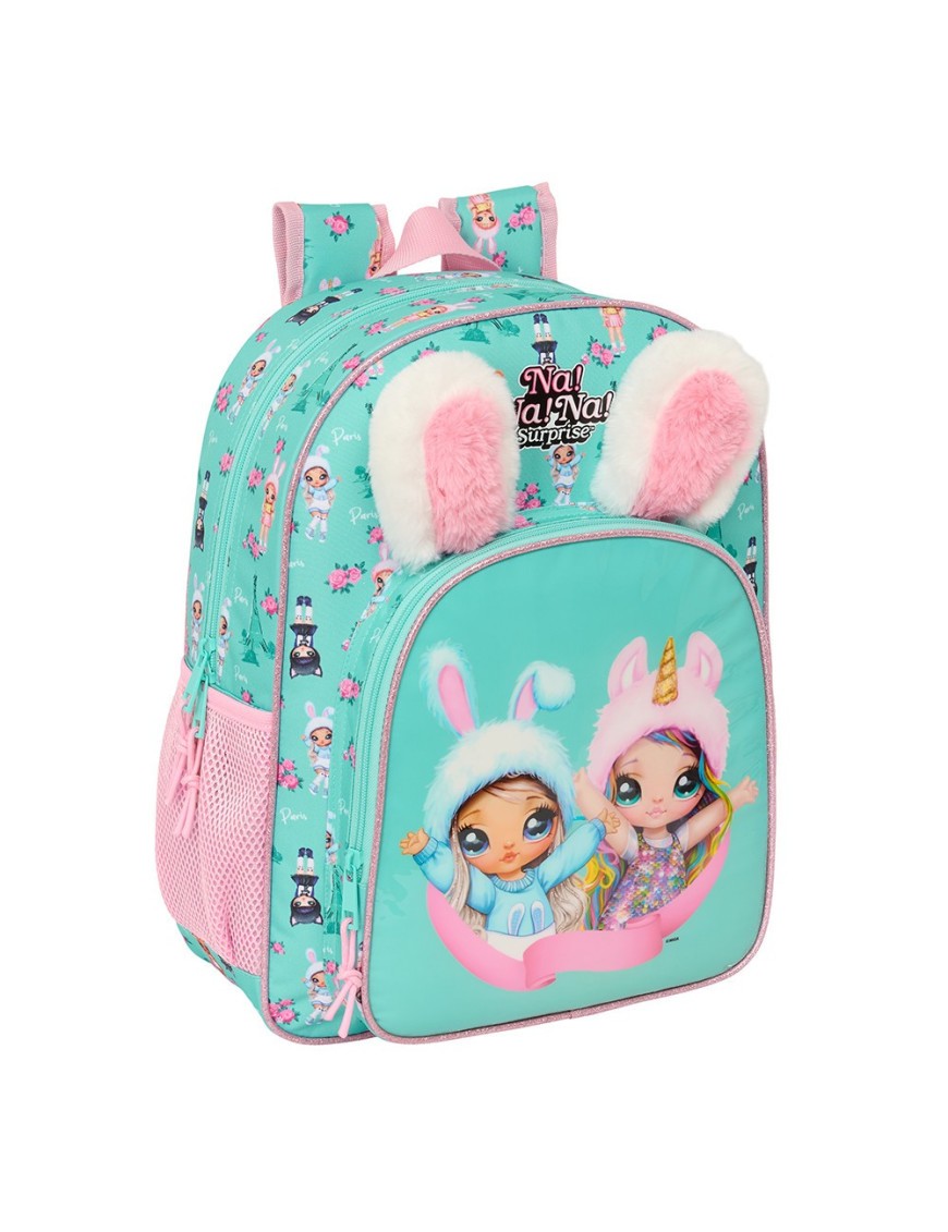 MOCHILA JUNIOR ADAPTABLE CARRO NANANA "BUNNY"