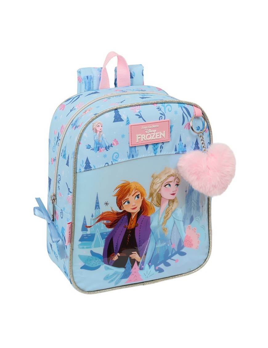 MOCHILA GUARDERIA ADAPTABLE CARRO FROZEN "ICE MAGIC"