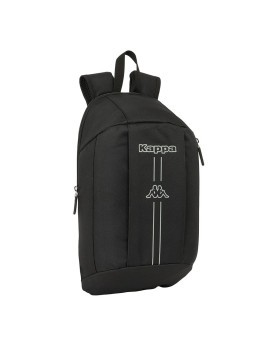 MINI MOCHILA CREMALLERA VERTICAL KAPPA "DARK"