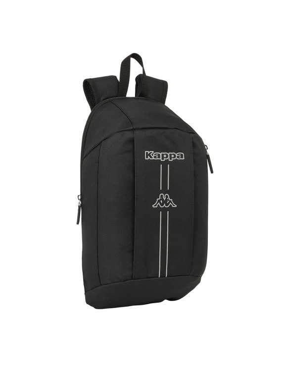 MINI MOCHILA CREMALLERA VERTICAL KAPPA "DARK"