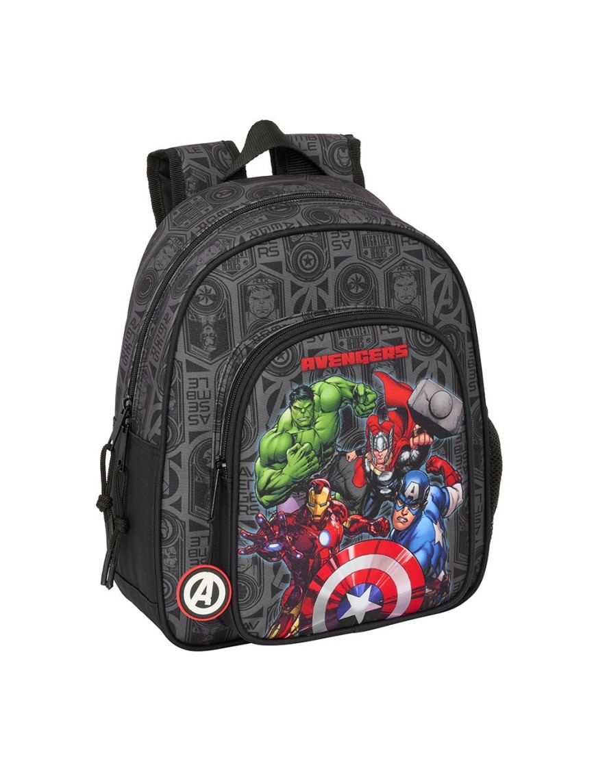 MOCHILA INFANTIL ADAPTABLE CARRO AVENGERS "VENDETTA"