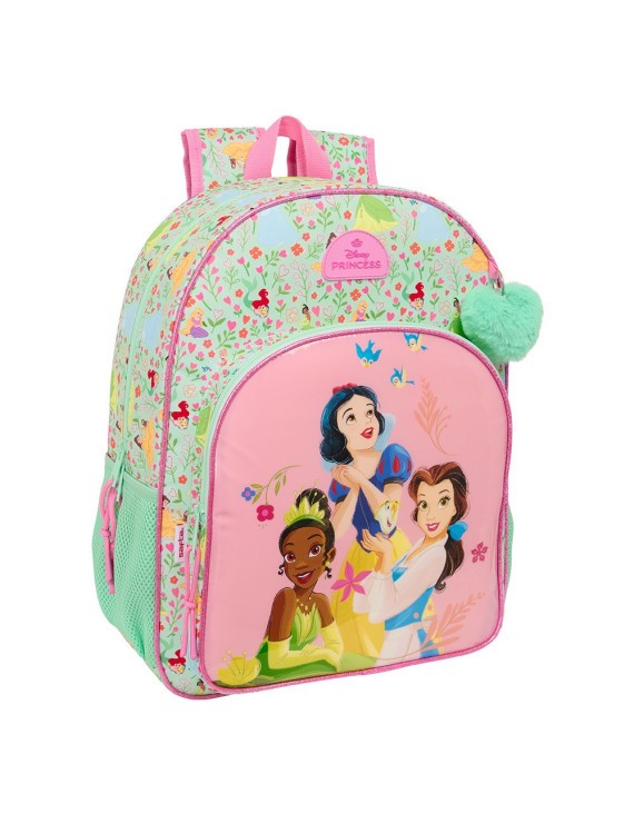 MOCHILA ADAPTABLE CARRO PRINCESAS DISNEY "BLOOM"