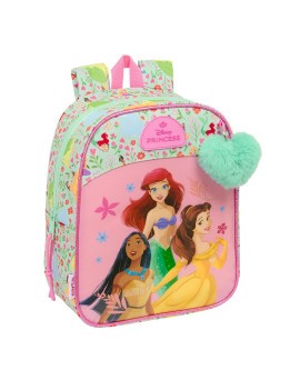 MOCHILA GUARDERIA ADAPTABLE CARRO PRINCESAS DISNEY "BLOOM"