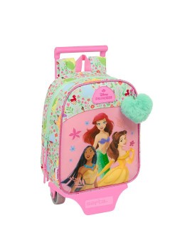 MOCHILA 232+CARRO 805 PRINCESAS DISNEY "BLOOM"